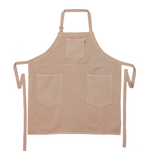 Delantal de peto barista eco