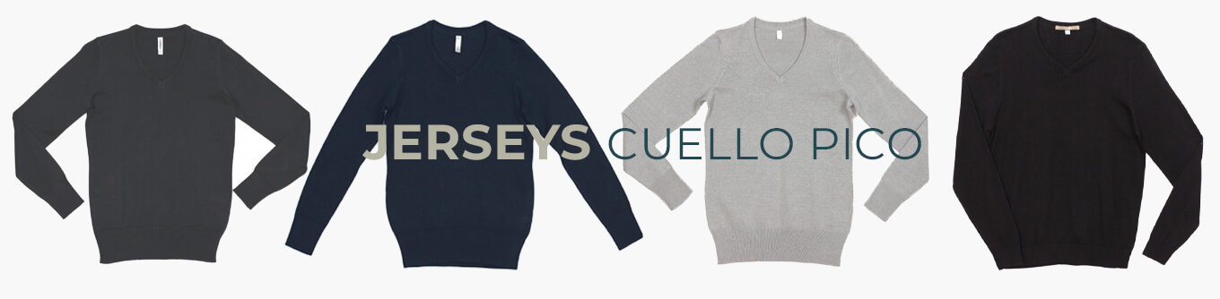 Jerseys cuello pico Jerseys cuello pico