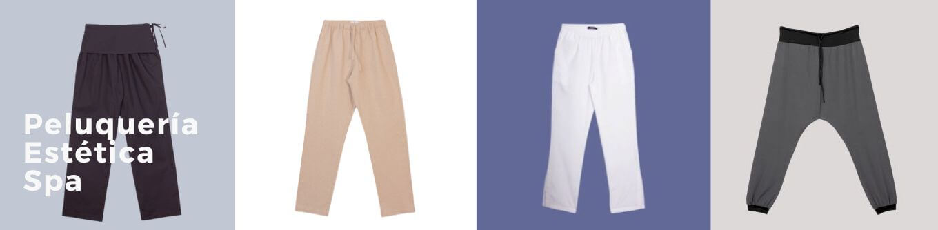Pantalones peluquerías, estética y spa
