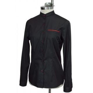 Camisa Camarera cuello mao Sofia | Vittorio Uniformes