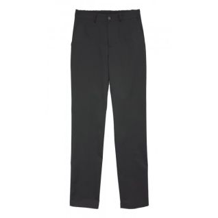 Pantalón de cocina negro goma en cintura y bolsillos | Vittorio Uniformes