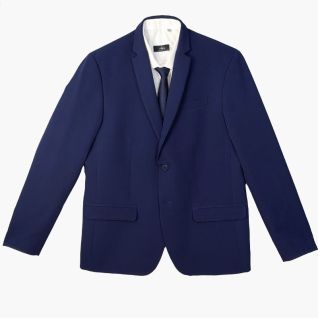 Americana azul electrico hombre