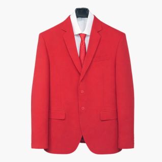 americana roja de hombre