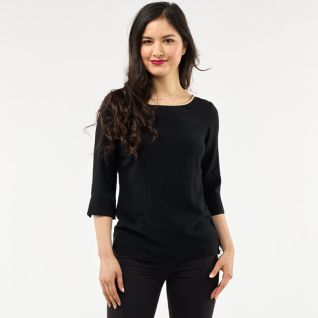 Blusa mujer elegante color negro