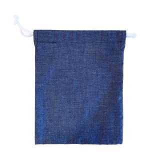 Bolsa porta mascarillas vaquera