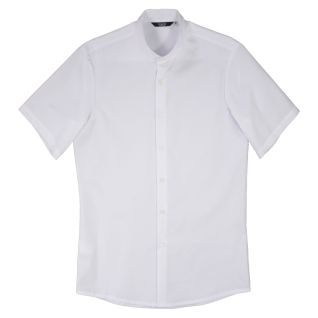 Camisa cuello mao hombre manga corta hombre | Vittorio Uniformes