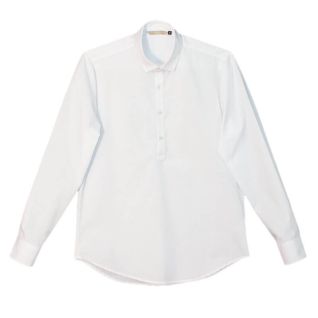 Camisa polo de hombre blanca