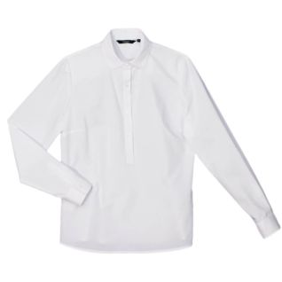 Camisa polo mujer blanca