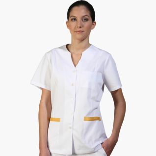 Casaca limpieza mujer para uniforme camarera de pisos