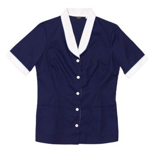 casaca de mujer trabajo para uniforme de camarera de pisos