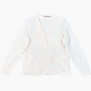 chaqueta punto blanca mujer