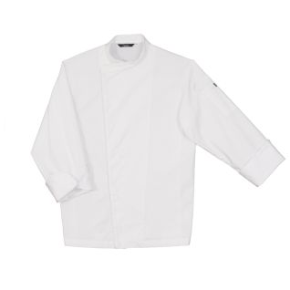 Chaqueta cocinero coolmax blanca-Vittorio Uniformes