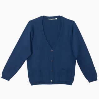 Cardigan azul marino de mujer