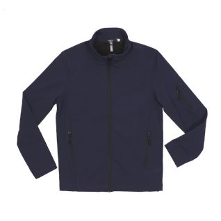 Chaqueta de trabajo softshell azul marino | Vittorio Uniformes