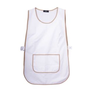 Delantal casulla blanca