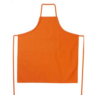 Delantal de cocina peto naranja - vittorio uniformes