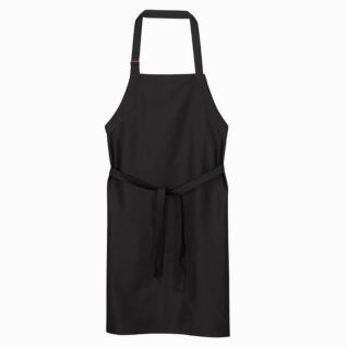 delantal negro de cocina