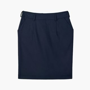 falda azul marino mujer