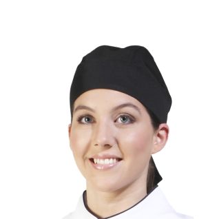 Bandana cocinero pirata negro | Vittorio Uniformes