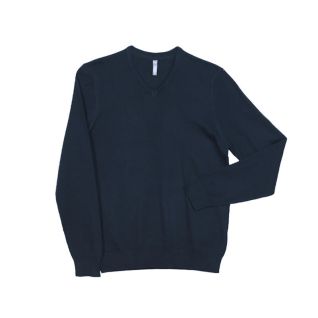 Jersey cuello pico de hombre azul marino | Vittorio Uniformes