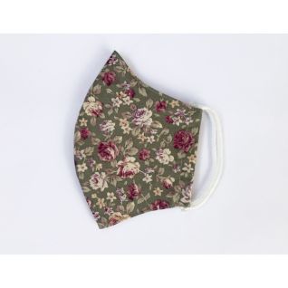Mascarilla infantil estampada flores | Reutilizable y Lavable