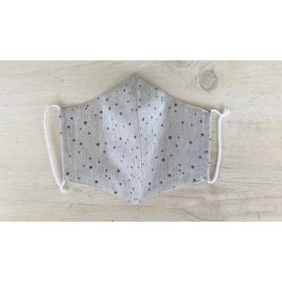 Mascarilla de Tela estampado estrellas | Vittorio Uniformes
