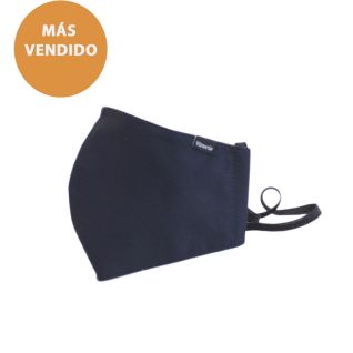 Mascarilla lavable homologada azul navy | Vittorio Uniformes
