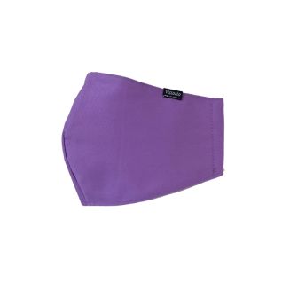 Mascarilla reutilizable de tela lila | UNE 0065