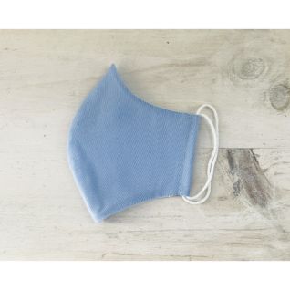 Mascarilla infantil de tela lavable y reutilizable azul | Homologada UNE0065