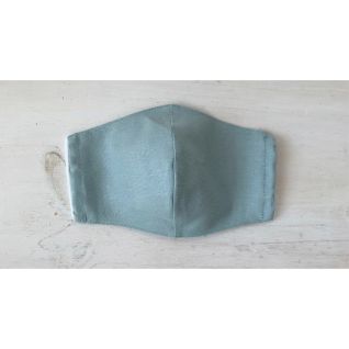Mascarilla de tela niño Algodón Orgánico Verde | Vittorio Uniformes