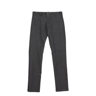 Pantalón laboral vaquero negro con goma en cintura | Vittorio Uniformes