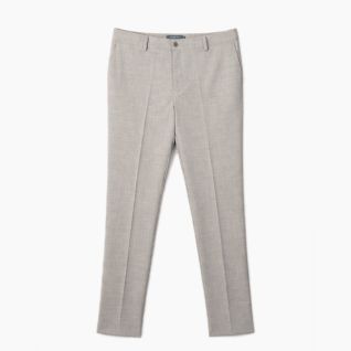 pantalon de vestir mujer gris claro