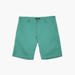 Pantalon chino corto de hombre verde
