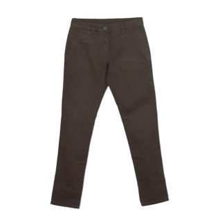 Pantalón chino de mujer marrón-Vittorio Uniformes