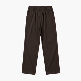 Pantalon de cocina marron unisex