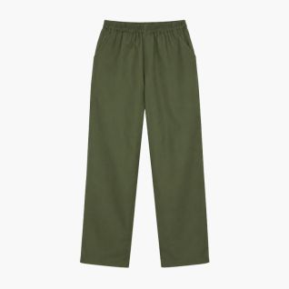 pantalon de cocina verde unisex