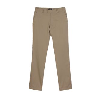 Pantalón laboral beige con cremallera y bolsillos | Vittorio Uniformes