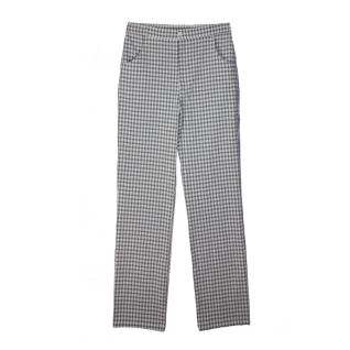 Pantalón de cocinero cuadros goma en cintura y bolsillos | Vittorio Uniformes