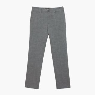Pantalón de vestir de mujer gris-vittorio uniformes