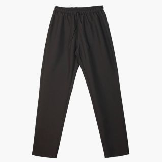 Pantalon microfibra negro