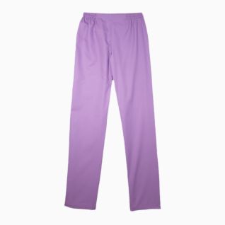 Pantalon sanitario violeta para enfermera o farmacia