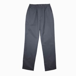 Pantalón de trabajo gris unisex para personal sanitario, de limpieza o cocineros