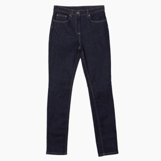 Pantalon vaquero de mujer azul marino
