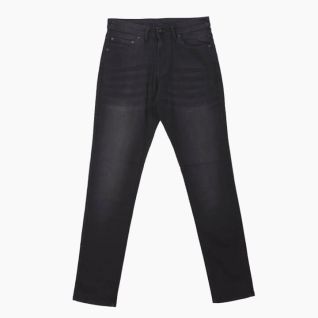 Pantalon vaquero negro de mujer