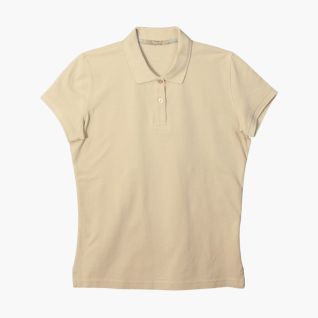 Polo beige de mujer