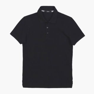 Polo negro hombre