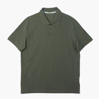 Polo verde hombre