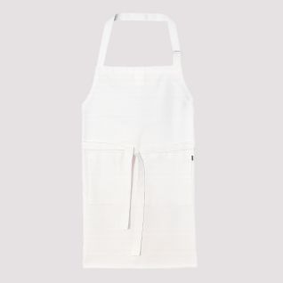 delantal peto blanco