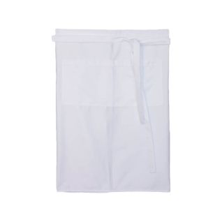 Delantal blanco largo