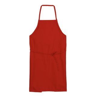 Delantal de cocina peto rojo-vittorio uniformes
